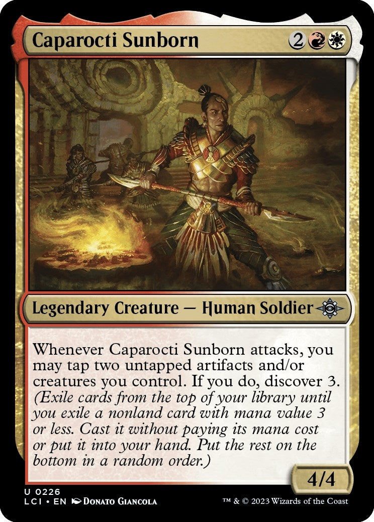 Image for Caparocti Sunborn (226) [The Lost Caverns of Ixalan] - Magic: The Gathering