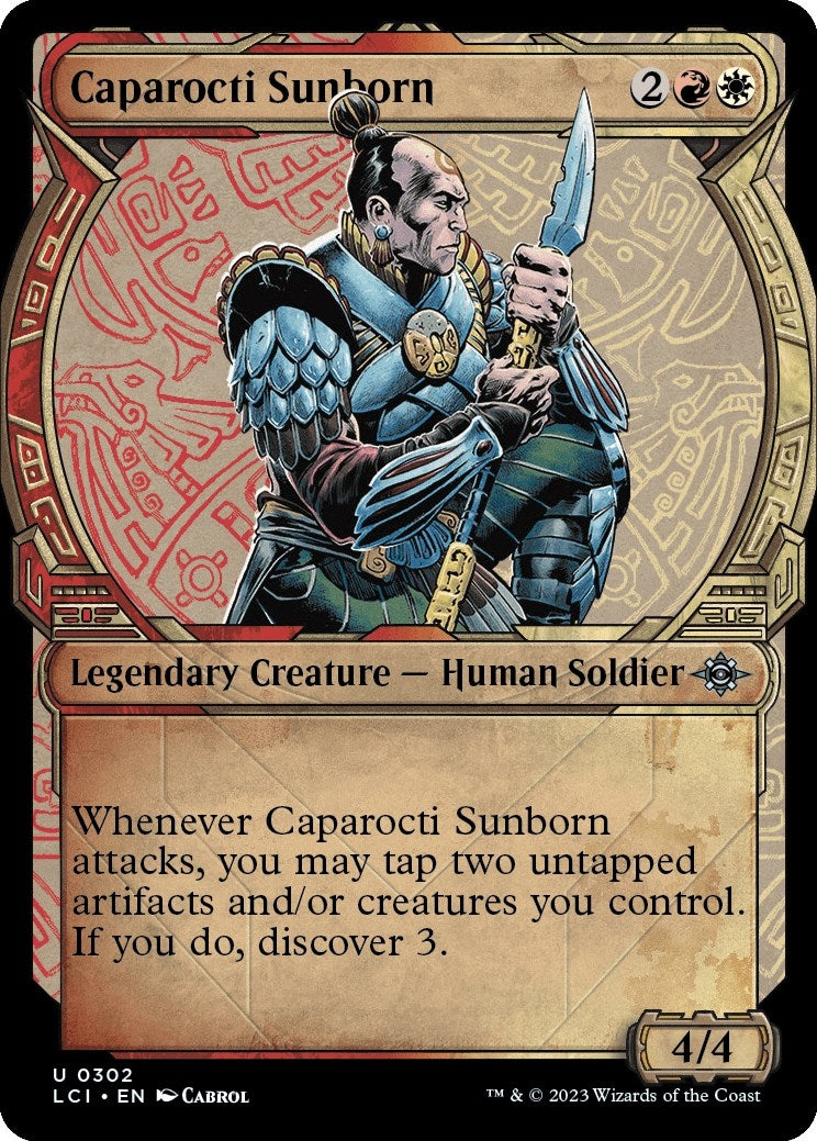 Image for Caparocti Sunborn (Showcase) (302) [The Lost Caverns of Ixalan] - Magic: The Gathering
