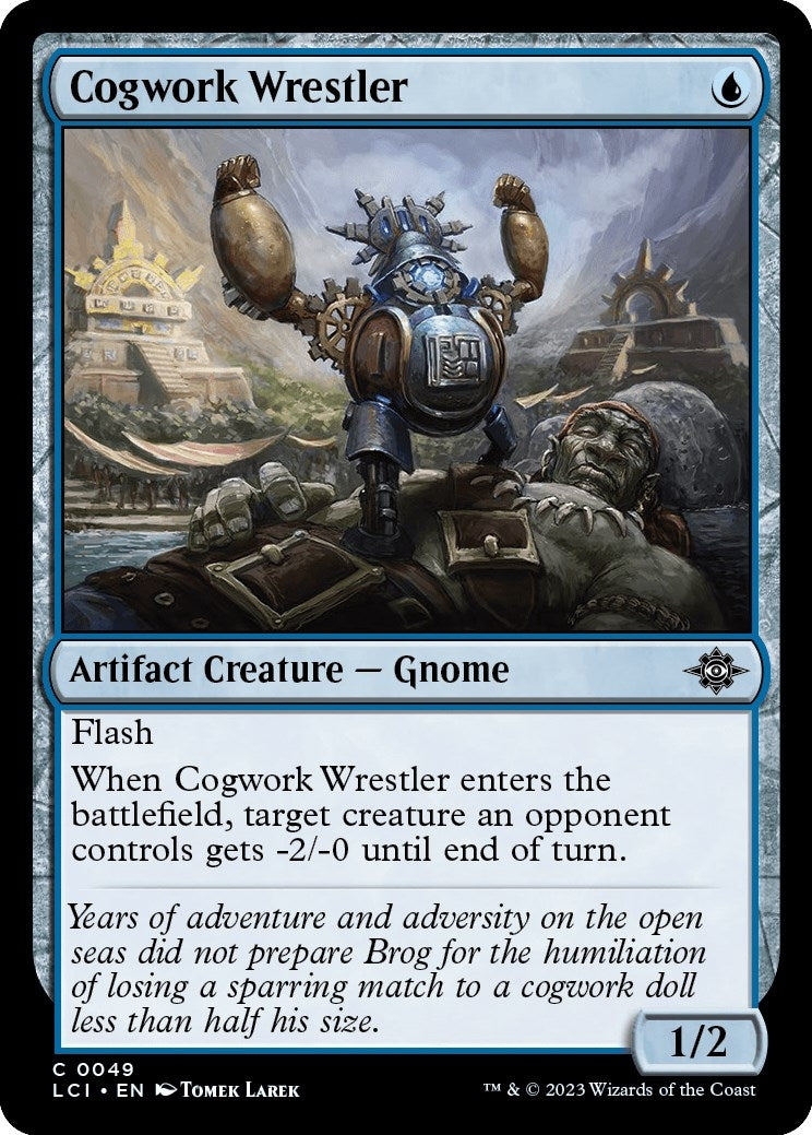 Image for Cogwork Wrestler (49) [The Lost Caverns of Ixalan] - Magic: The Gathering
