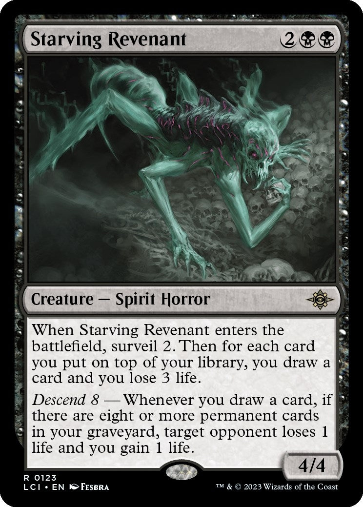 Image for Starving Revenant (123) [The Lost Caverns of Ixalan] - Magic: The Gathering