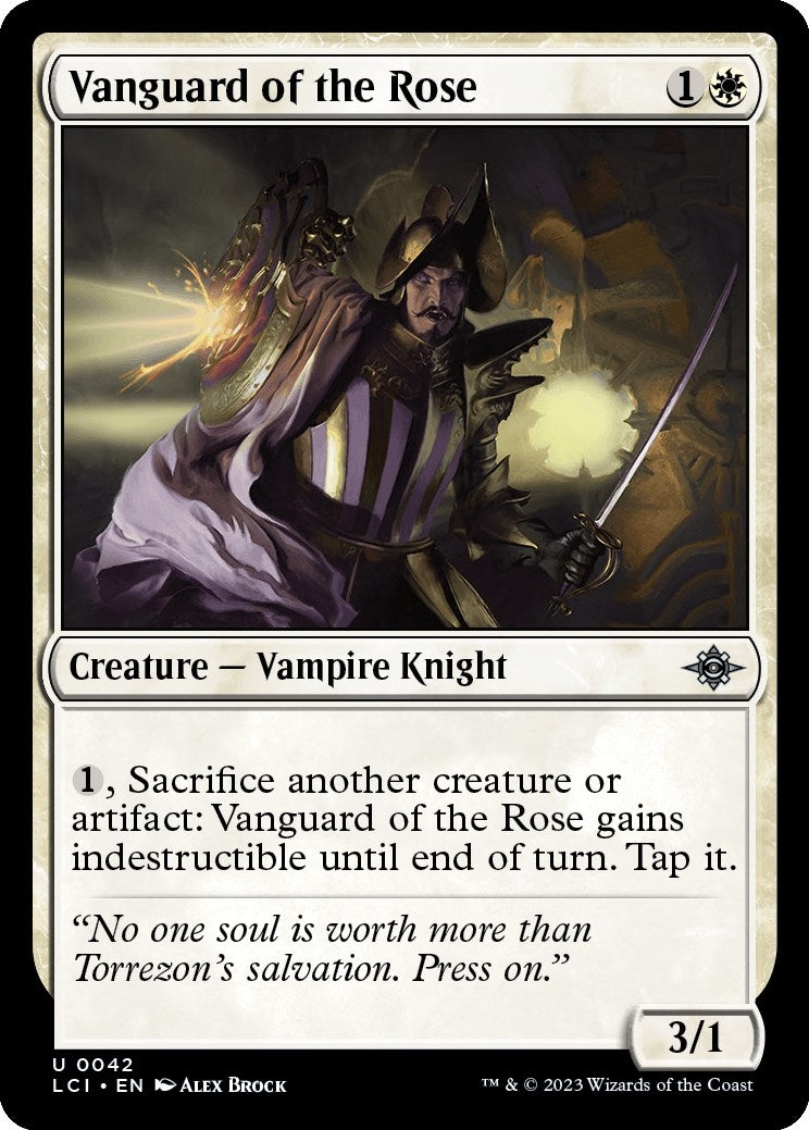 Image for Vanguard of the Rose (42) [The Lost Caverns of Ixalan] - Magic: The Gathering