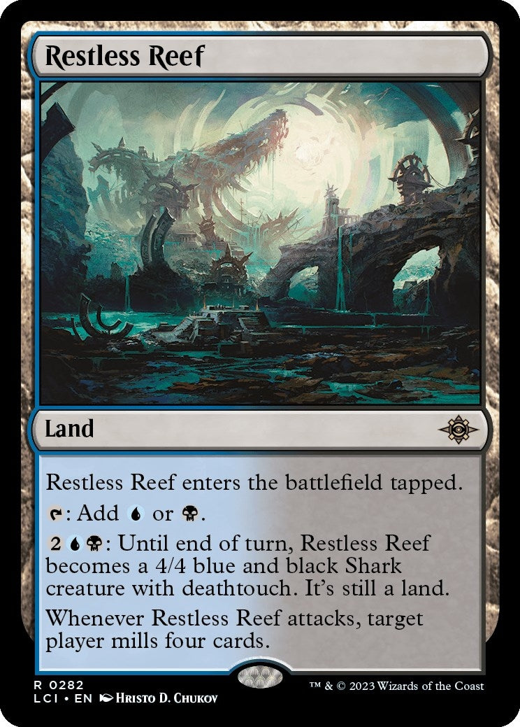 Image for Restless Reef (282) [The Lost Caverns of Ixalan] - Magic: The Gathering