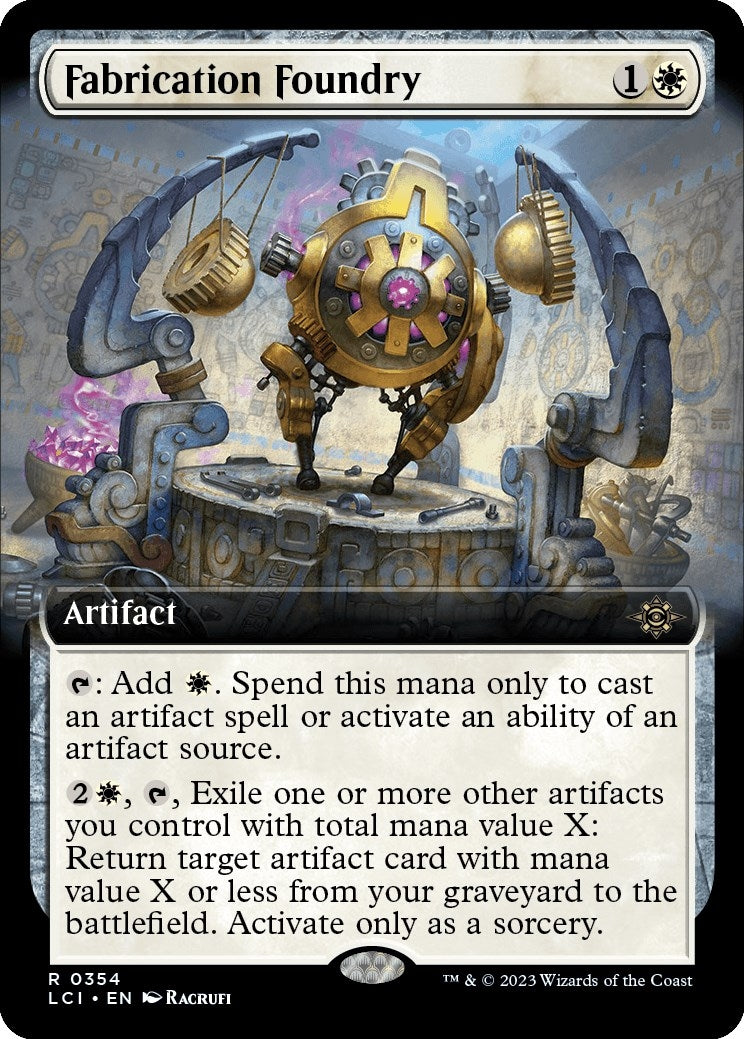 Image for Fabrication Foundry (Extended Art) (354) [The Lost Caverns of Ixalan] - Magic: The Gathering