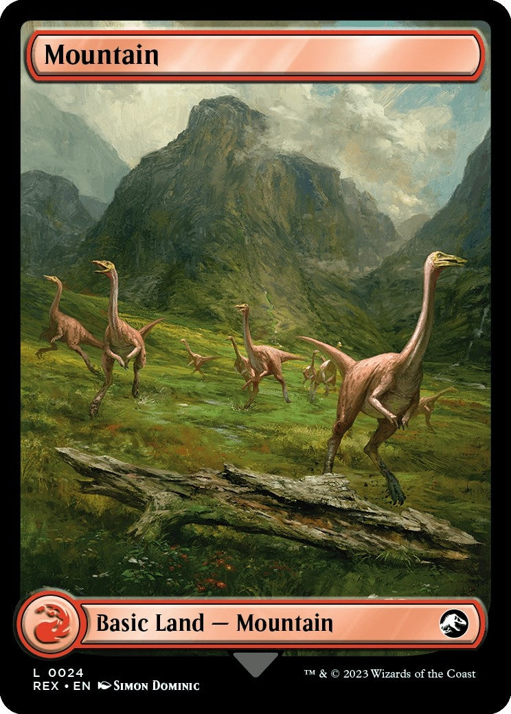Image for Mountain (24) [Universes Beyond: Jurassic World Collection] - Magic: The Gathering