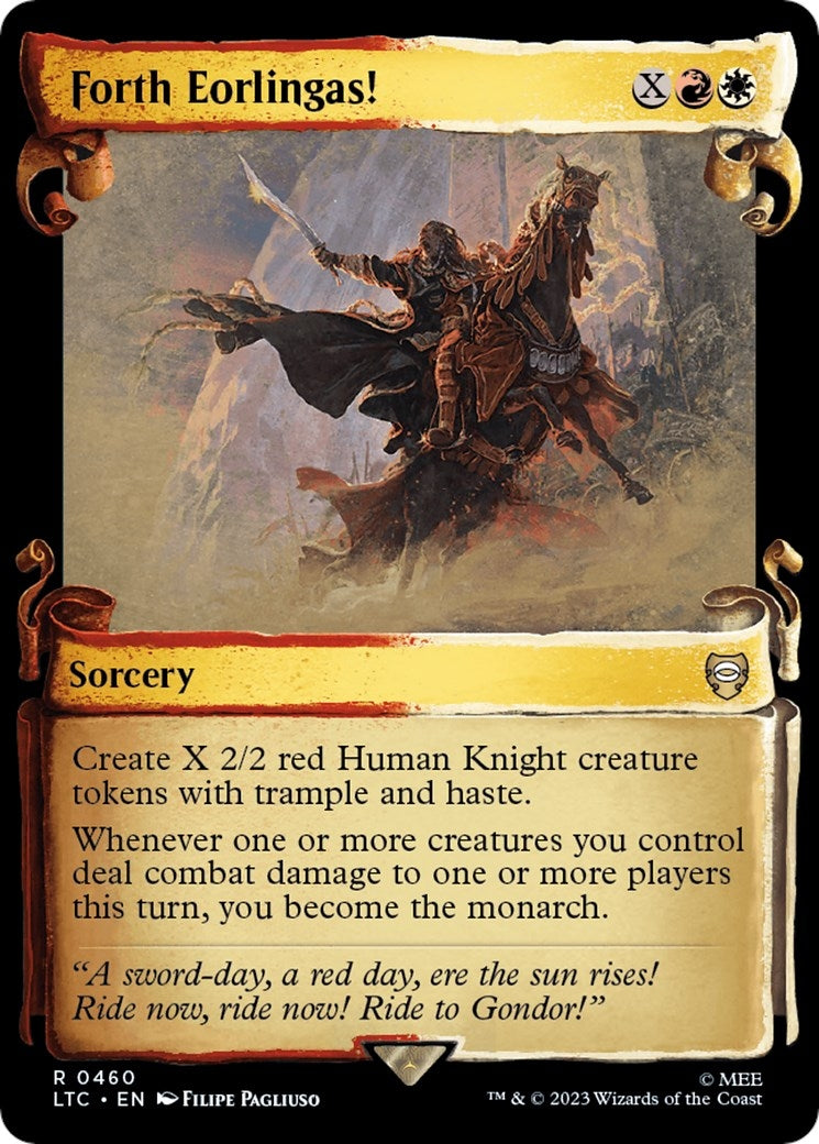 Image for Forth Eorlingas! (Showcase Scrolls) (460) [The Lord of the Rings: Tales of Middle-earth] - Magic: The Gathering