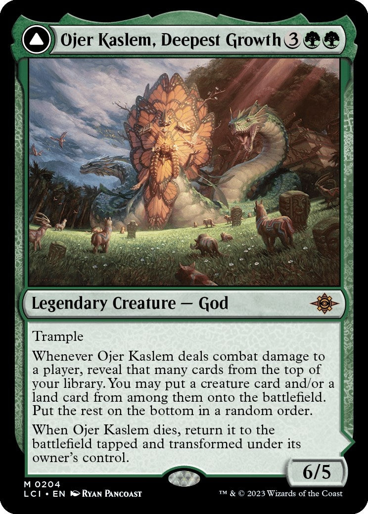 Image for Ojer Kaslem, Deepest Growth (204) [The Lost Caverns of Ixalan] - Magic: The Gathering