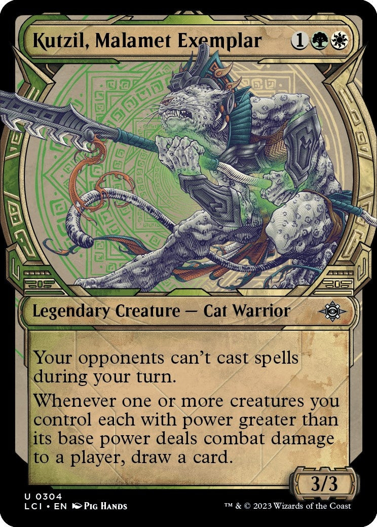Image for Kutzil, Malamet Exemplar (Showcase) (304) [The Lost Caverns of Ixalan] - Magic: The Gathering