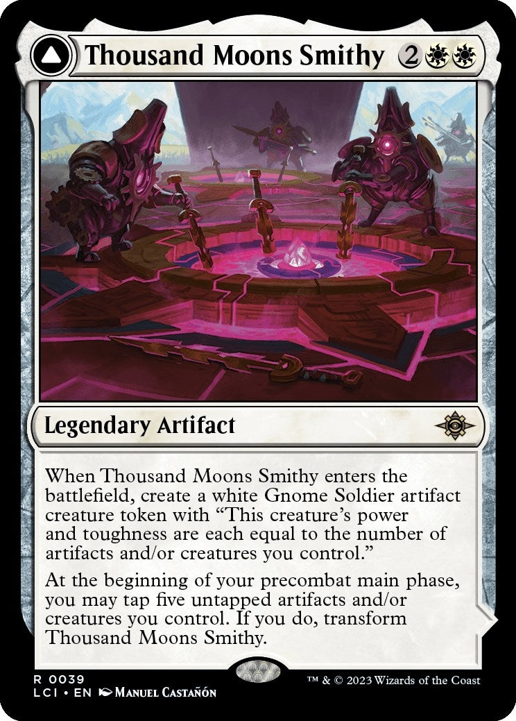 Image for Thousand Moons Smithy (39) [The Lost Caverns of Ixalan] - Magic: The Gathering