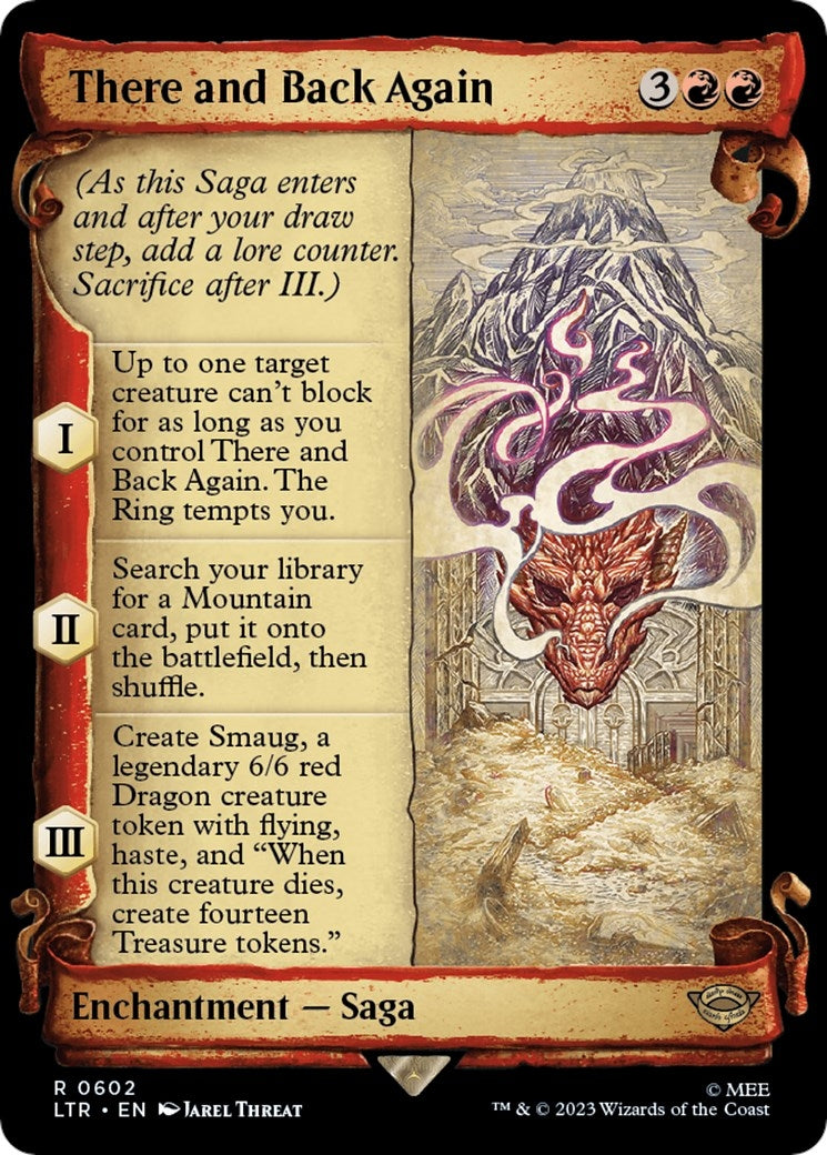 Image for There and Back Again (Showcase Scrolls) (602) [Universes Beyond: The Lord of the Rings: Tales of Middle-earth] - Magic: The Gathering