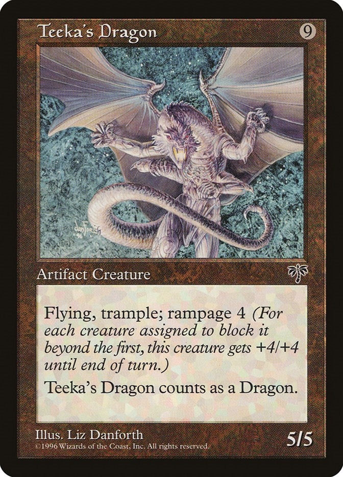Image for Teeka's Dragon [Mirage] - Magic: The Gathering