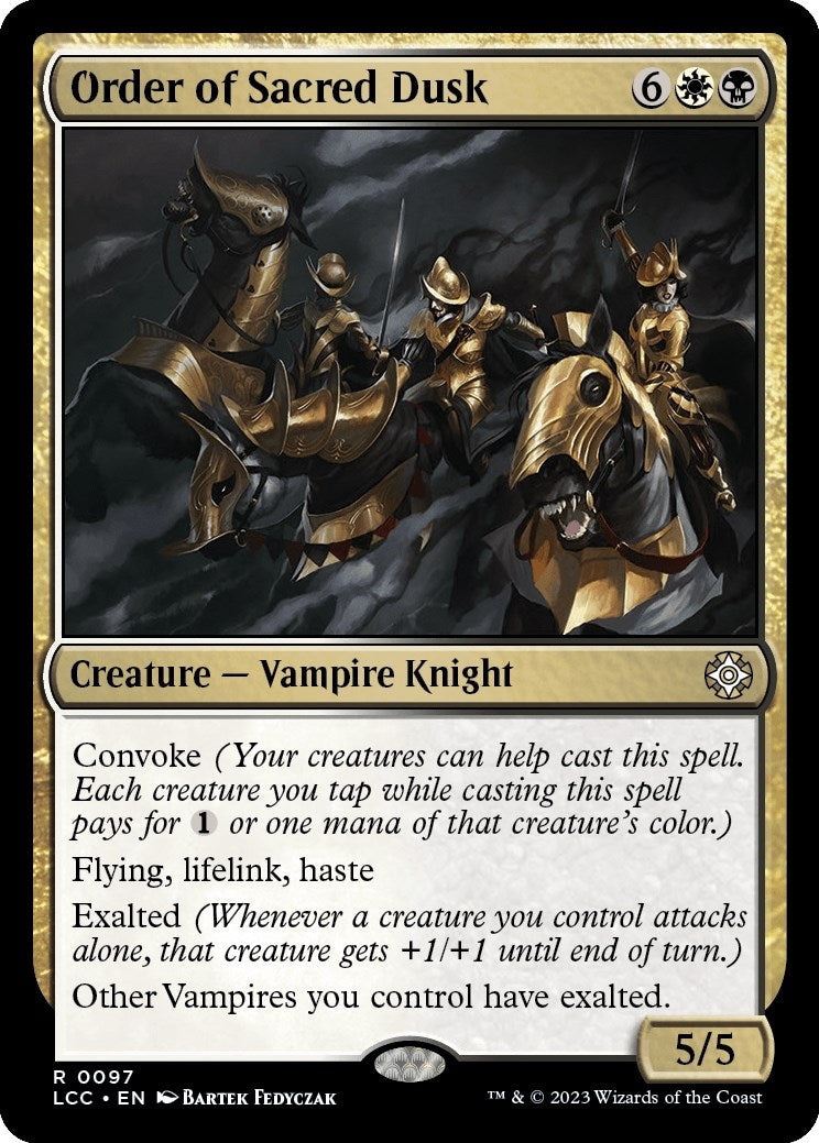 Image for Order of Sacred Dusk (97) [The Lost Caverns of Ixalan] - Magic: The Gathering