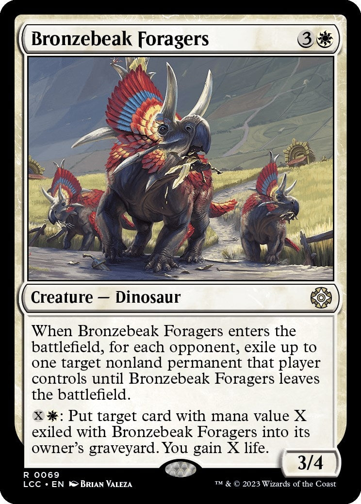 Image for Bronzebeak Foragers (69) [The Lost Caverns of Ixalan] - Magic: The Gathering