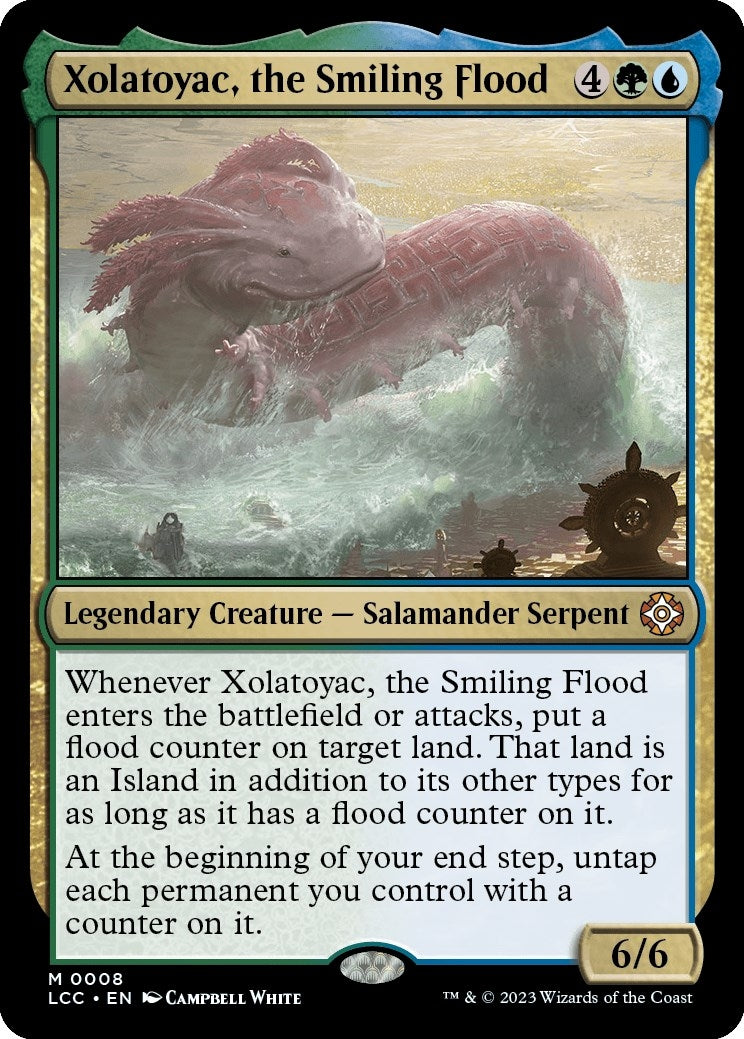 Image for Xolatoyac, the Smiling Flood (8) [The Lost Caverns of Ixalan] - Magic: The Gathering