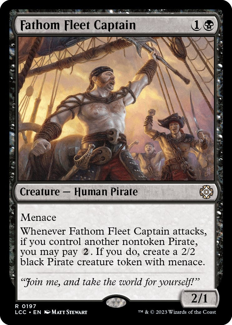 Image for Fathom Fleet Captain (197) [The Lost Caverns of Ixalan] - Magic: The Gathering