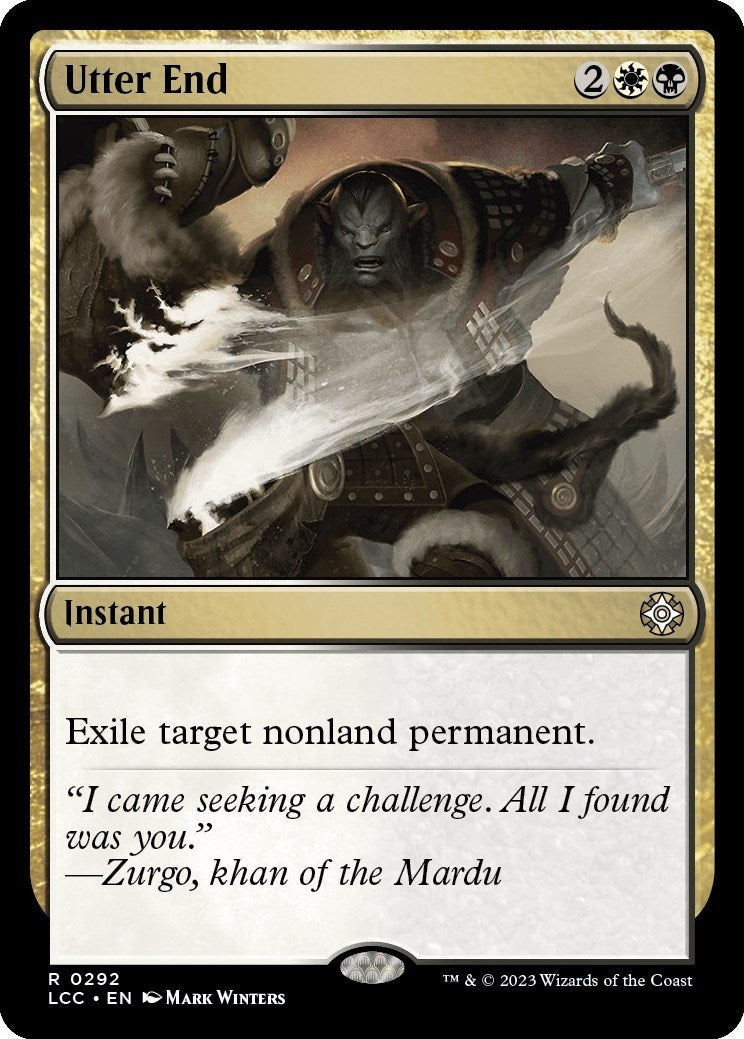 Image for Utter End (292) [The Lost Caverns of Ixalan] - Magic: The Gathering