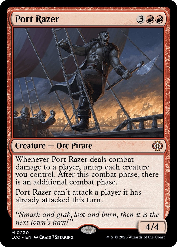 Image for Port Razer (230) [The Lost Caverns of Ixalan] - Magic: The Gathering