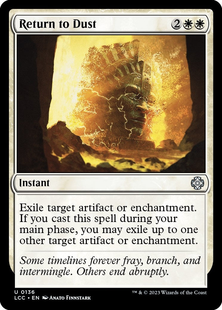 Image for Return to Dust (136) [The Lost Caverns of Ixalan] - Magic: The Gathering
