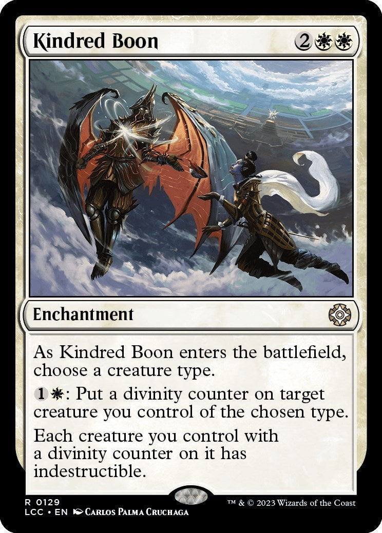 Image for Kindred Boon (129) [The Lost Caverns of Ixalan] - Magic: The Gathering