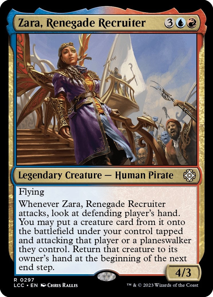 Image for Zara, Renegade Recruiter (297) [The Lost Caverns of Ixalan] - Magic: The Gathering
