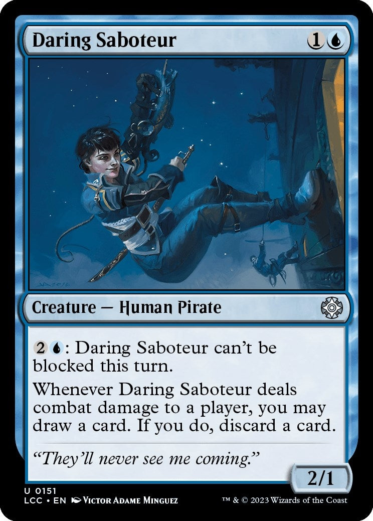 Image for Daring Saboteur (151) [The Lost Caverns of Ixalan] - Magic: The Gathering