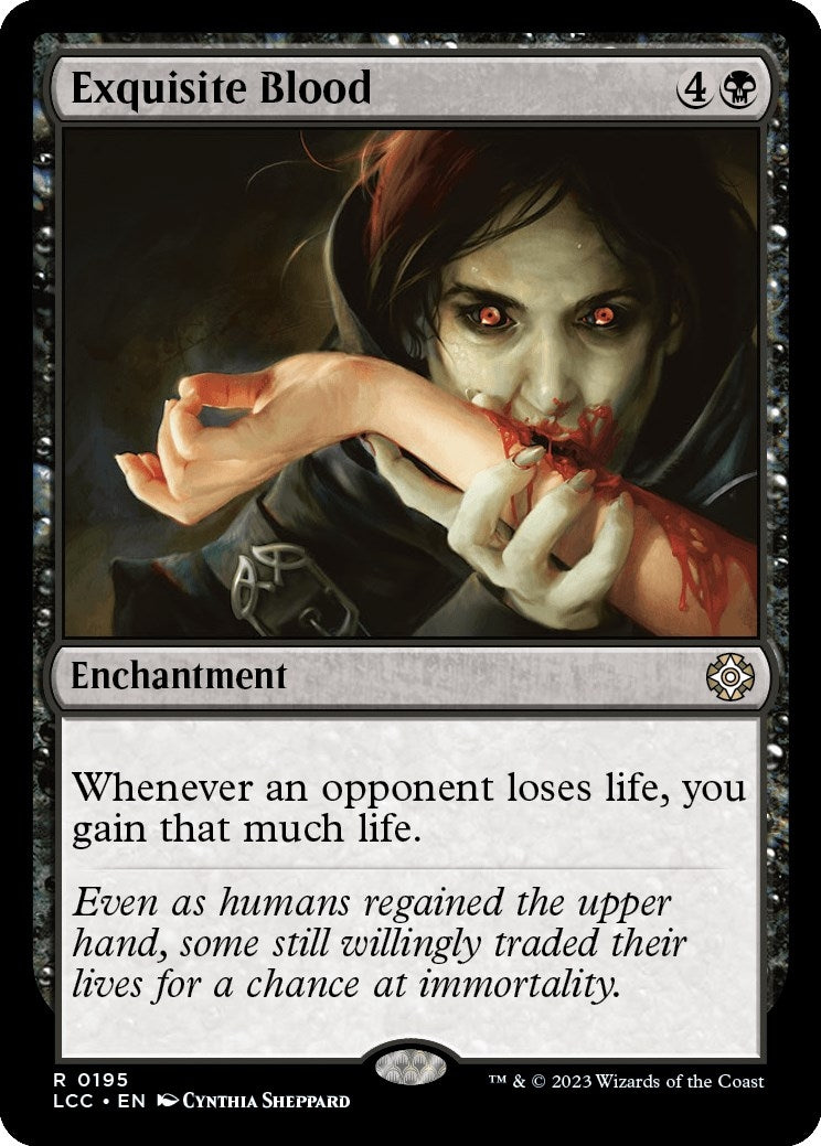 Image for Exquisite Blood (195) [The Lost Caverns of Ixalan] - Magic: The Gathering