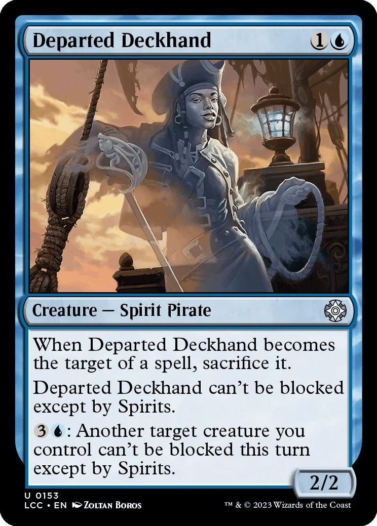 Departed Deckhand (153) [Commander: The Lost Caverns of Ixalan]
