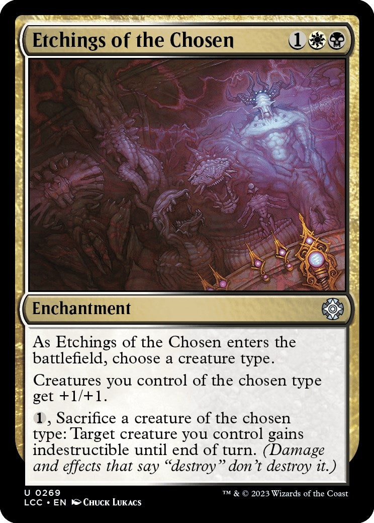 Image for Etchings of the Chosen (269) [The Lost Caverns of Ixalan] - Magic: The Gathering