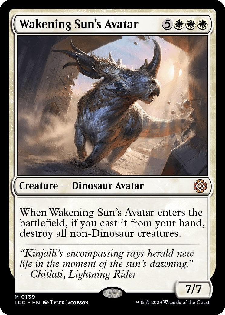 Image for Wakening Sun's Avatar (139) [The Lost Caverns of Ixalan] - Magic: The Gathering