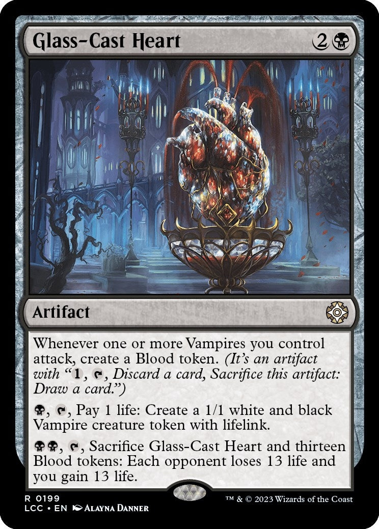 Image for Glass-Cast Heart (199) [The Lost Caverns of Ixalan] - Magic: The Gathering
