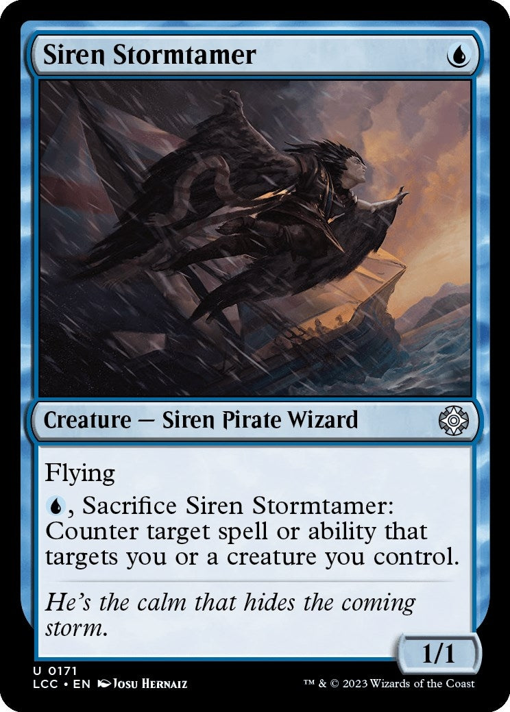 Image for Siren Stormtamer (171) [The Lost Caverns of Ixalan] - Magic: The Gathering
