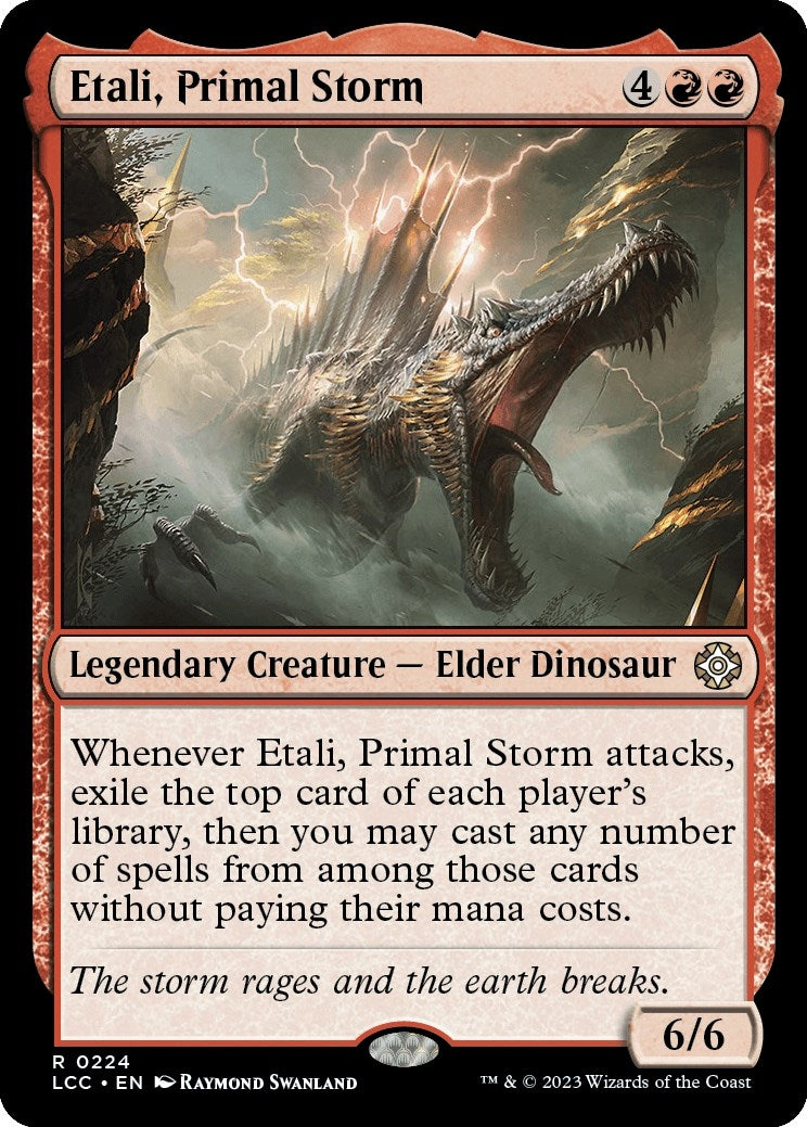 Etali, Primal Storm (224) [Commander: The Lost Caverns of Ixalan]