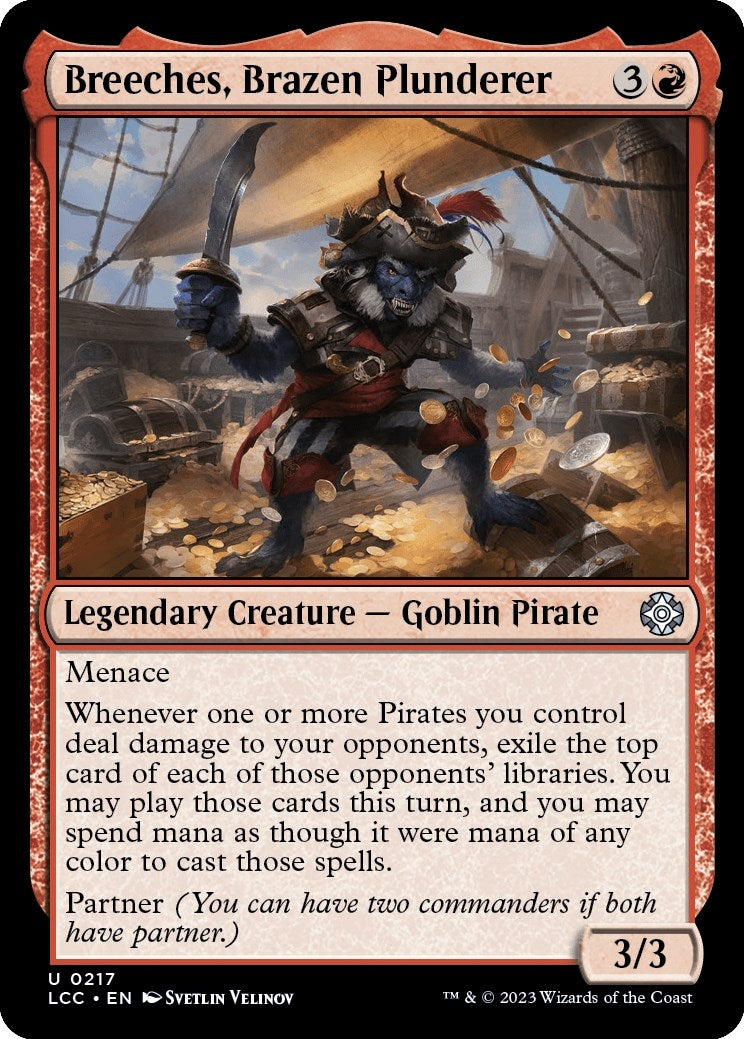 Image for Breeches, Brazen Plunderer (217) [The Lost Caverns of Ixalan] - Magic: The Gathering