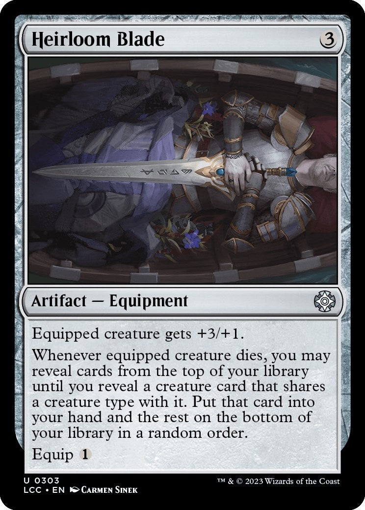 Image for Heirloom Blade (303) [The Lost Caverns of Ixalan] - Magic: The Gathering