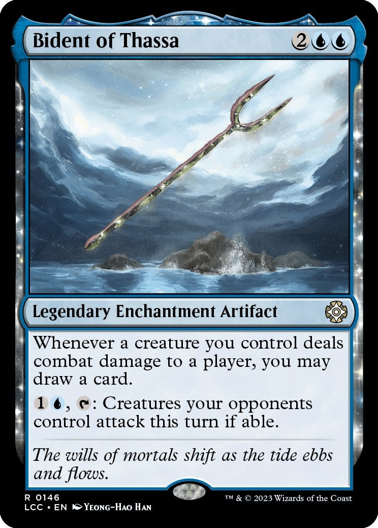 Image for Bident of Thassa (146) [The Lost Caverns of Ixalan] - Magic: The Gathering
