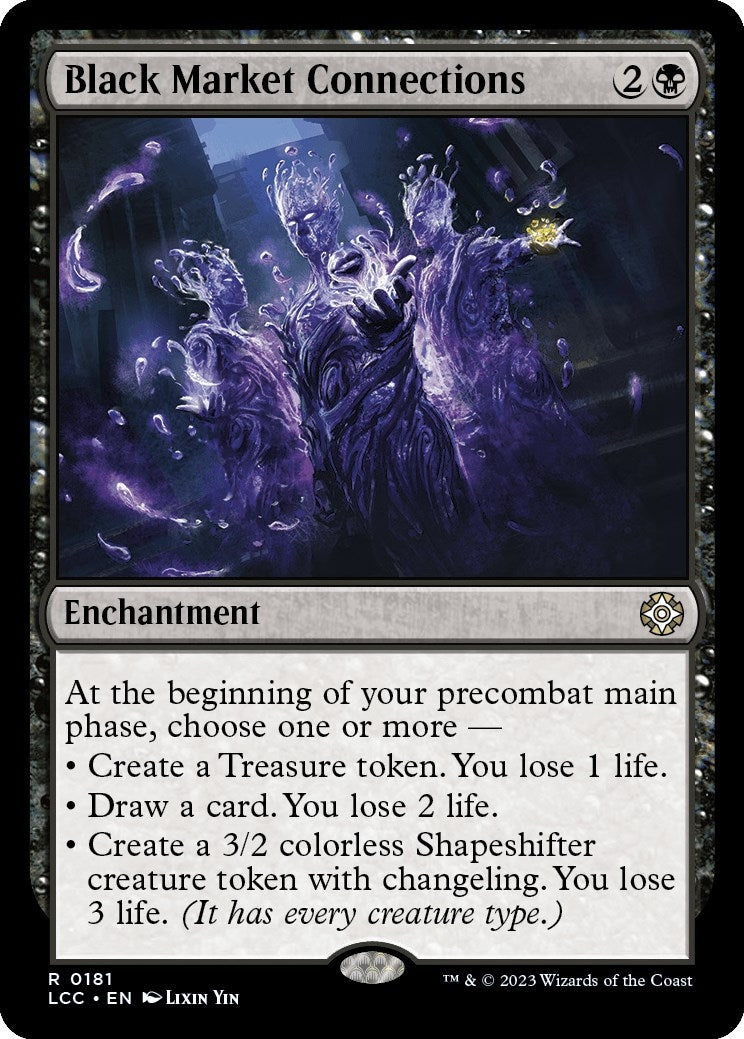 Image for Black Market Connections (181) [The Lost Caverns of Ixalan] - Magic: The Gathering