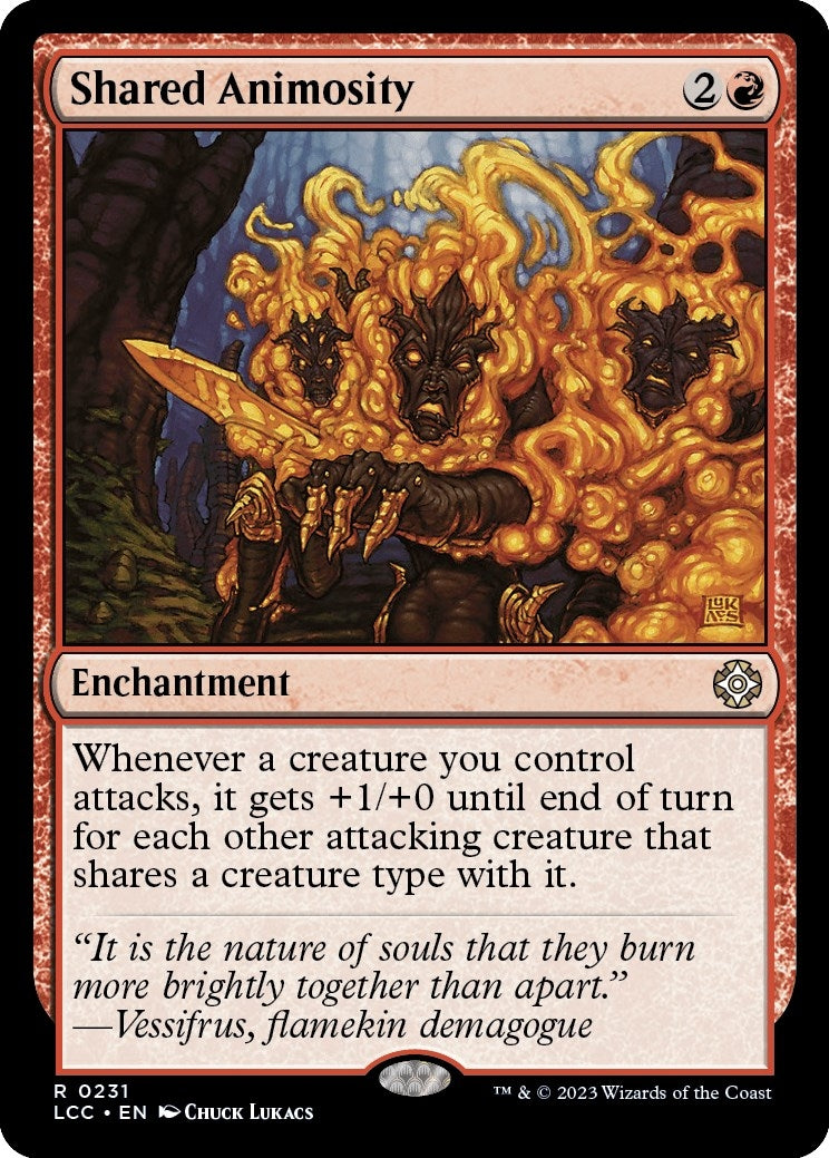 Image for Shared Animosity (231) [The Lost Caverns of Ixalan] - Magic: The Gathering