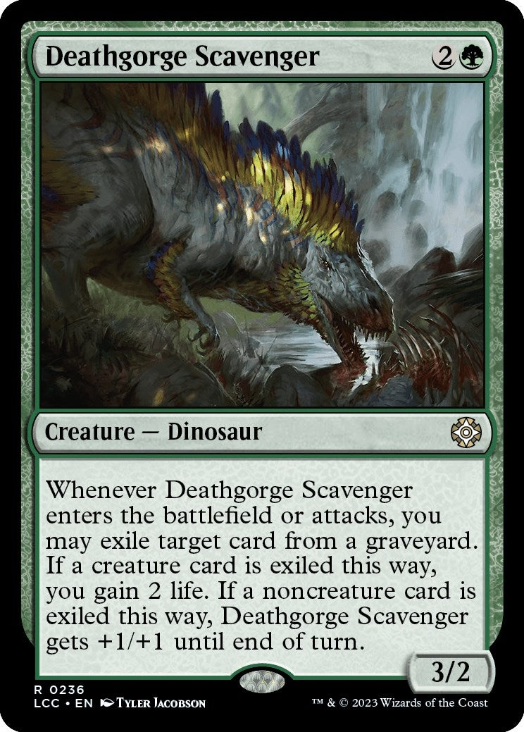 Image for Deathgorge Scavenger (236) [The Lost Caverns of Ixalan] - Magic: The Gathering