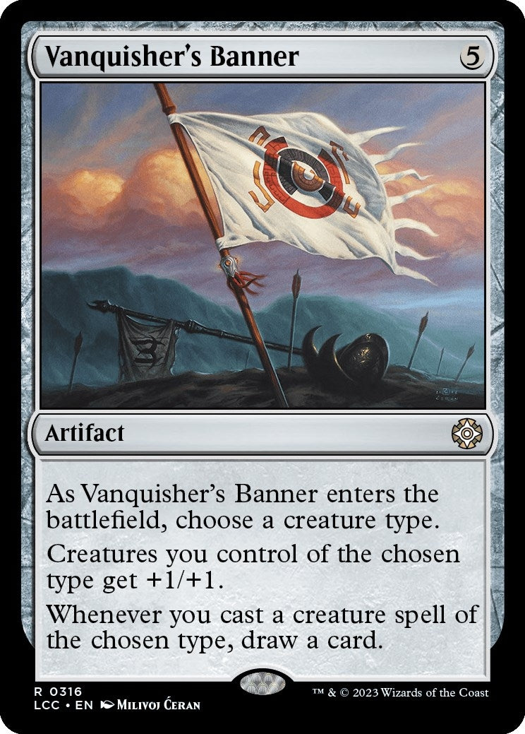 Image for Vanquisher's Banner (316) [The Lost Caverns of Ixalan] - Magic: The Gathering
