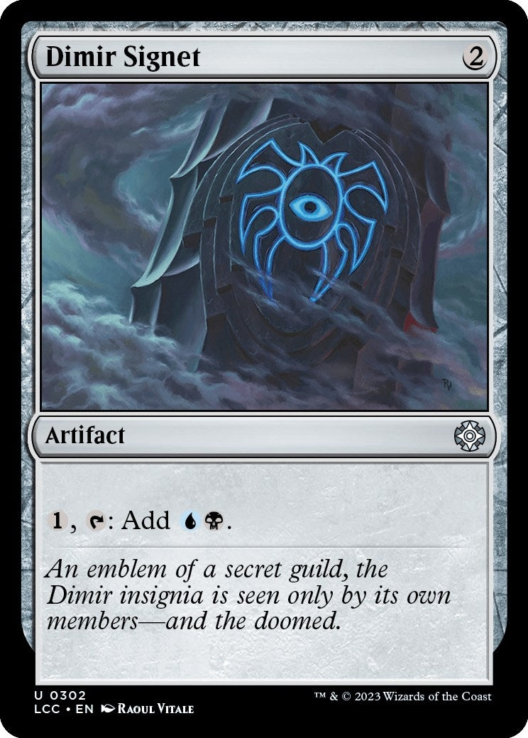 Image for Dimir Signet (302) [The Lost Caverns of Ixalan] - Magic: The Gathering