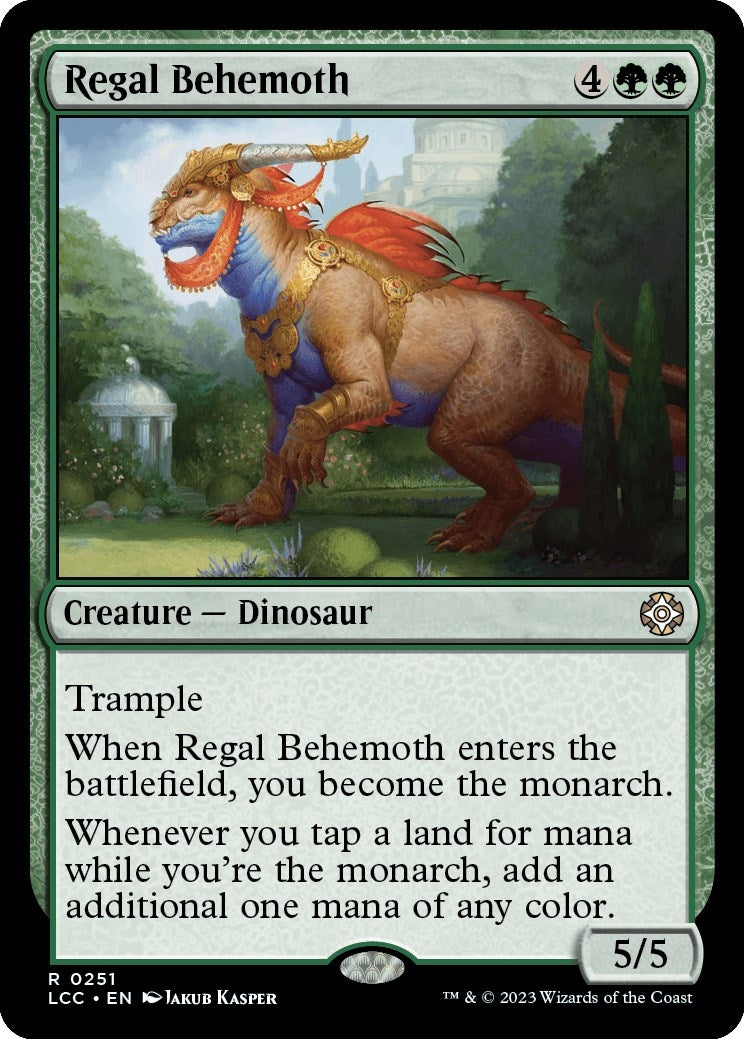 Image for Regal Behemoth (251) [The Lost Caverns of Ixalan] - Magic: The Gathering