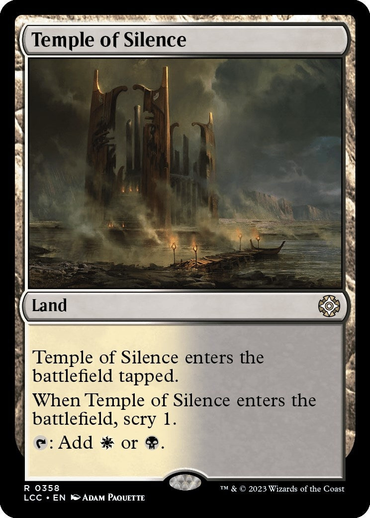 Image for Temple of Silence (358) [The Lost Caverns of Ixalan] - Magic: The Gathering