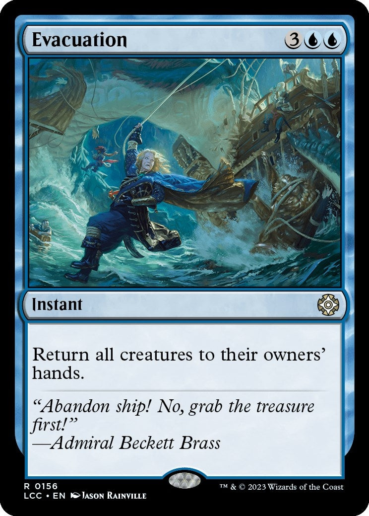 Image for Evacuation (156) [The Lost Caverns of Ixalan] - Magic: The Gathering