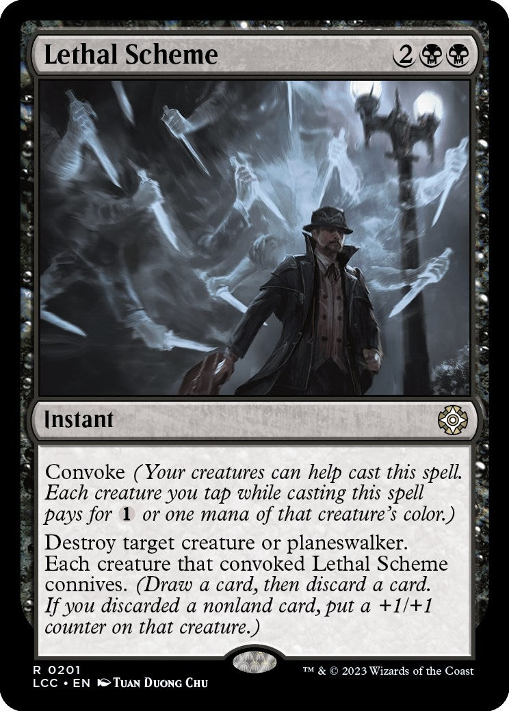 Image for Lethal Scheme (201) [The Lost Caverns of Ixalan] - Magic: The Gathering
