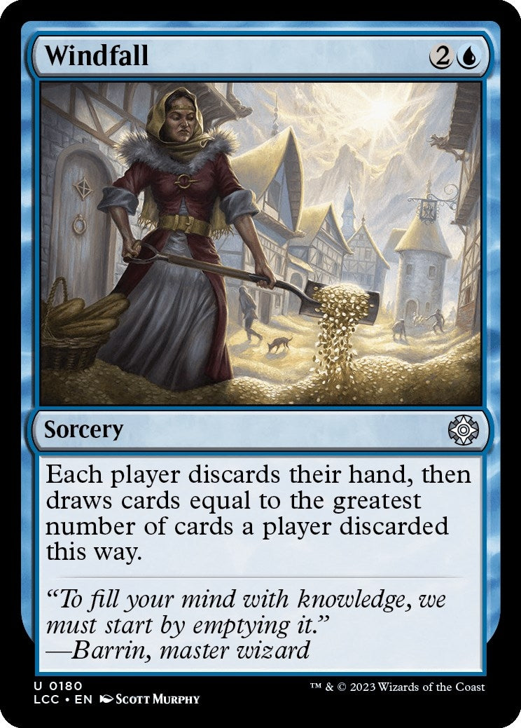 Image for Windfall (180) [The Lost Caverns of Ixalan] - Magic: The Gathering