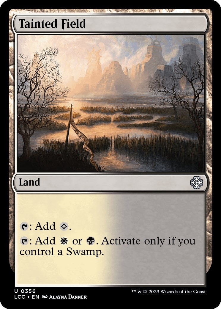 Image for Tainted Field (356) [The Lost Caverns of Ixalan] - Magic: The Gathering