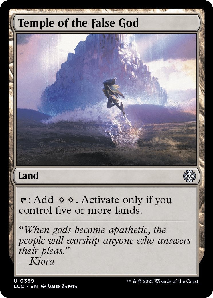 Image for Temple of the False God (359) [The Lost Caverns of Ixalan] - Magic: The Gathering