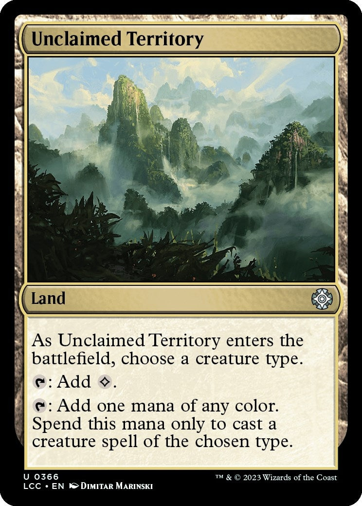 Image for Unclaimed Territory (366) [The Lost Caverns of Ixalan] - Magic: The Gathering