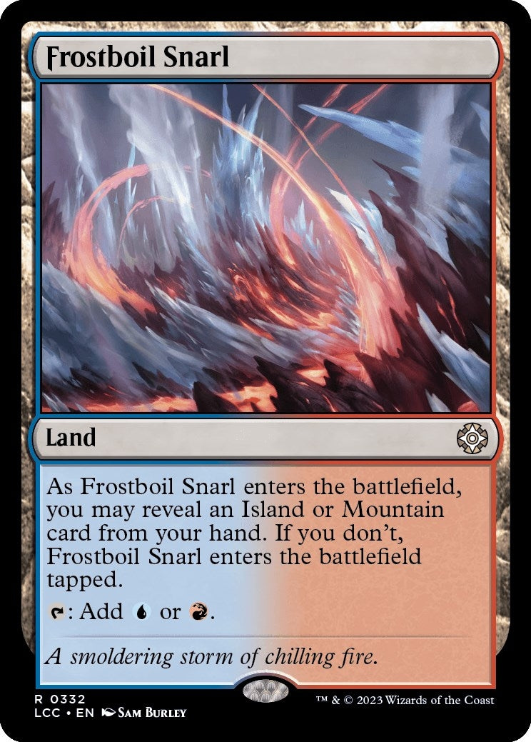 Image for Frostboil Snarl (332) [The Lost Caverns of Ixalan] - Magic: The Gathering