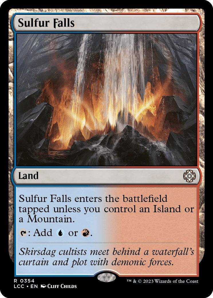 Image for Sulfur Falls (354) [The Lost Caverns of Ixalan] - Magic: The Gathering