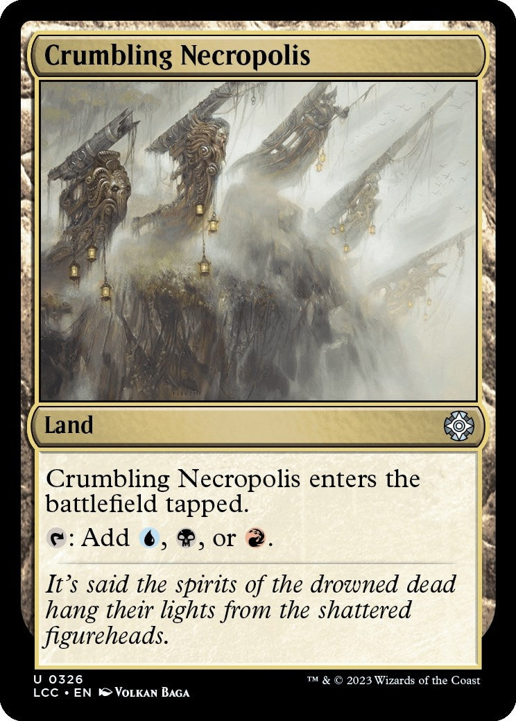 Image for Crumbling Necropolis (326) [The Lost Caverns of Ixalan] - Magic: The Gathering